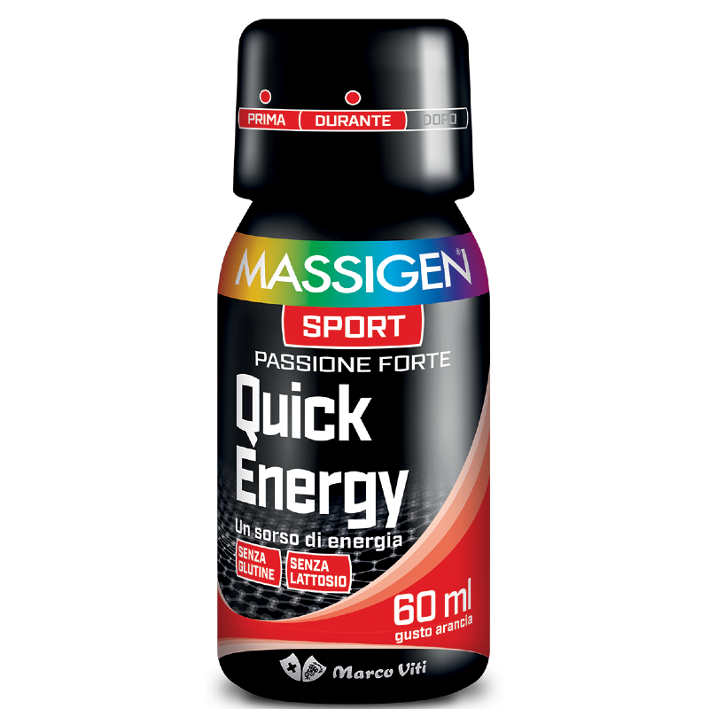 Massigen Sport Quick Energy con caffeina e vitamine
