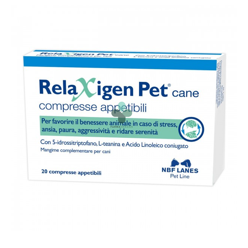 Relaxigen pet cane blister (20 compresse appetibili) img