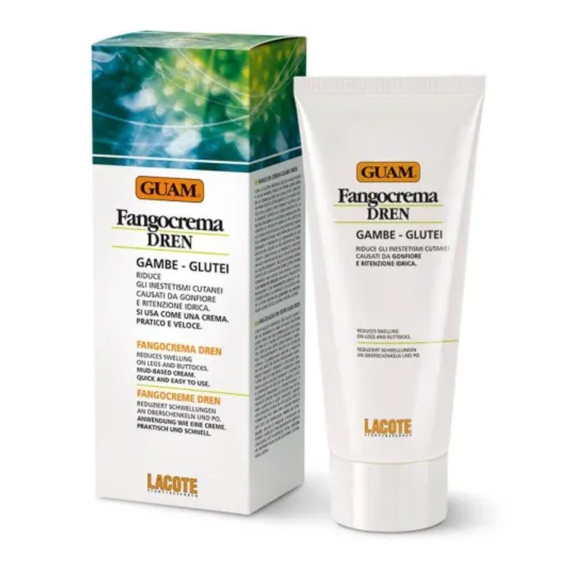 GUAM Fangocrema Dren per gambe e glutei con alghe e sale marino