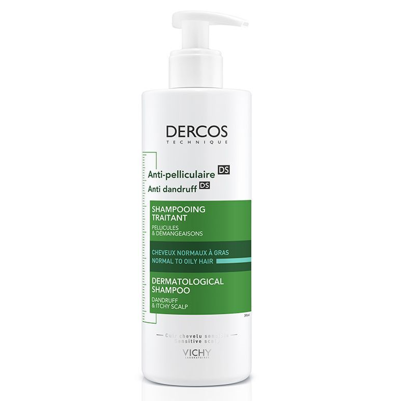 Vichy Dercos - Shampoo Antiforfora per Capelli Grassi, 390ml
