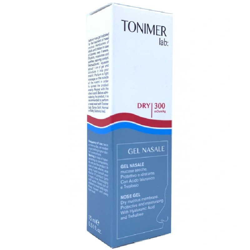 Tonimer Lab Dry 300 Gel Nasale con Acido Ialuronico