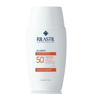 Rilastil Allergy Crema Solare per Pelle Sensibile SPF50+, 50ml