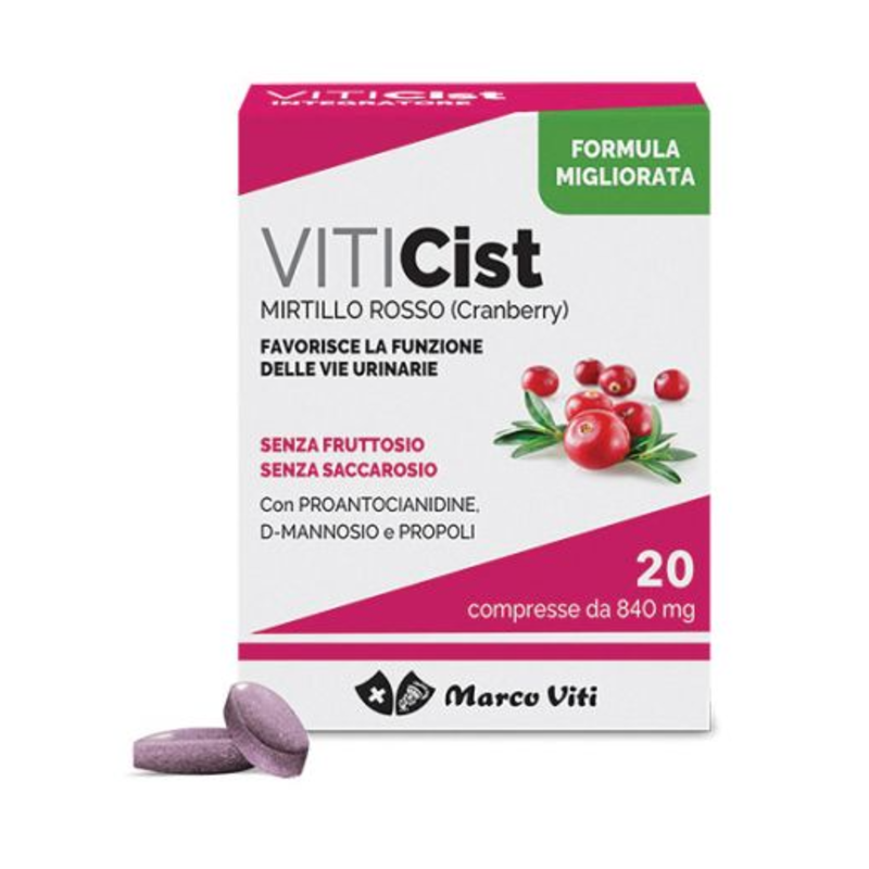 Marco Viti VitiCist Integratore per Vie Urinarie con D-Mannosio