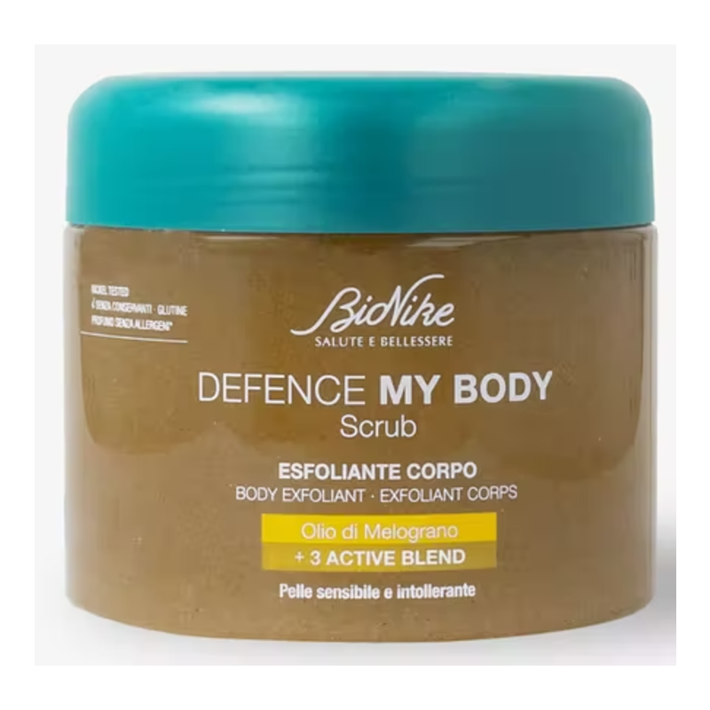 BioNike Defence My Body - Scrub per Pelle Sensibile e Intollerante, 350ml