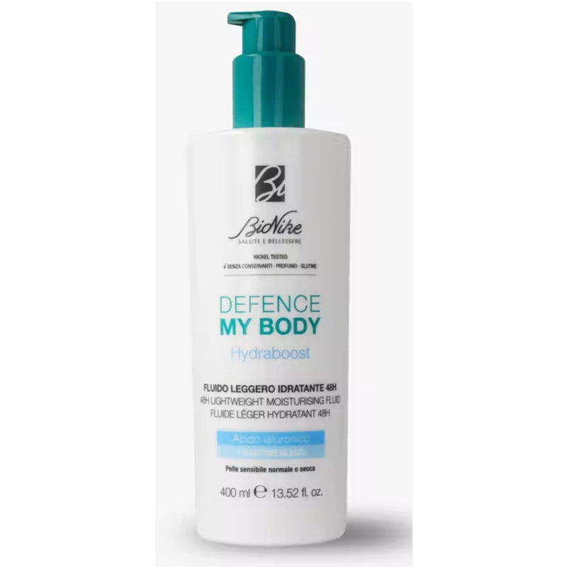 BioNike Defence My Body - Idratazione Intensa per Pelle Sensibile o Secca, 400ml
