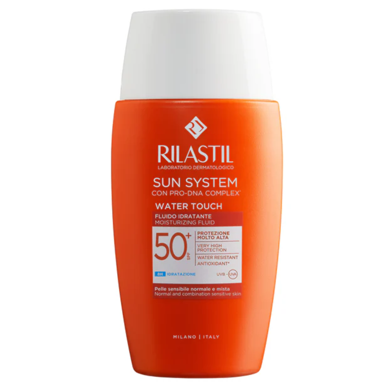 Rilastil Sun System - Fluido Solare SPF50+ per Pelle Normale e Mista