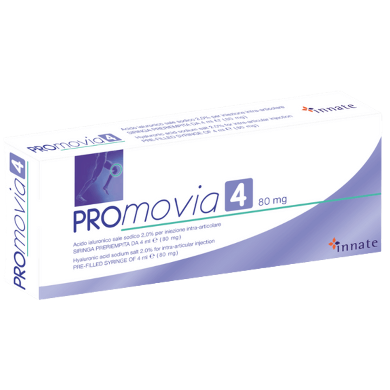Promovia 4 80mg siringa preriempita acido ialuronico sale sodico...